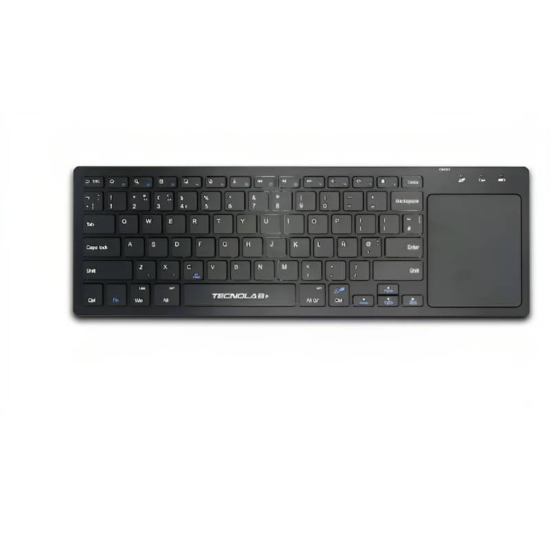 Teclado shops inalambrico con mouse pad